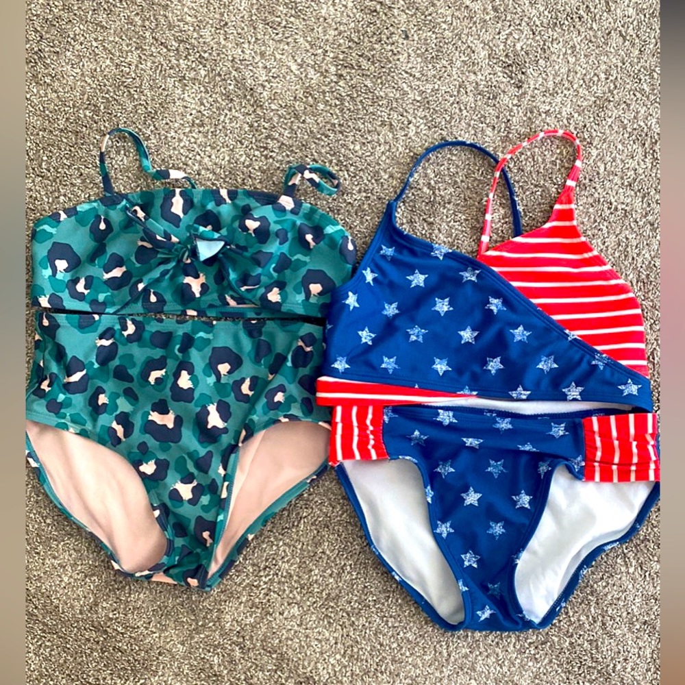 Bundle of girls swimming suits